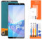 AGCUT Para Huawei Mate 10 Pro LCD Display para Huawei Mate10 Pro BLA-L29 BLA-L09 BLA-AL00 LCD Screen Reemplazo Pantalla Digitizer Pantalla táctil Placa de Cristal Completo Ensamblaje con Pieza de