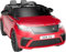 Voiture électrique Land Rover pour enfant, avec licence, 12 V, avec télécommande 2,4 GHz, amortisseur des chocs, multifonction, rouge
