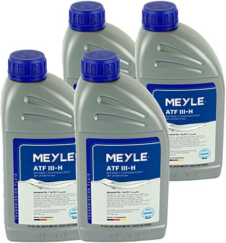 BandelOne enthält 4L Meyle 0140192300 Getriebeöl Automatikgetriebeöl ATF III H Rot ATF D