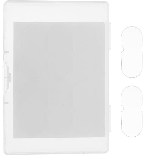 HEALEEP Parches de Soporte para Orejas Transparentes Verticales, Adhesivos Cosméticos para Corrección de Oreja, 30 Unidades para Uso Diario en Eventos y Fotografía