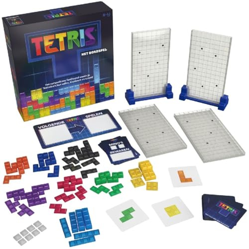 Spin Master Tetris Brettspiel pädagogisch für Kinder und Erwachsene.