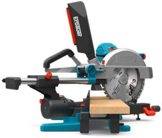 Erbauer Scie à onglet radiale double biseau 1800W 305 mm