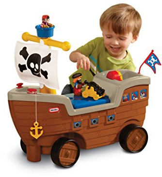 Little Tikes Play-n-Scoot piratskepp