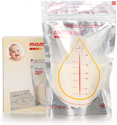 MUTTERMILCH-GEFRIERBEUTEL mamivac® // Für die Gesundheit Ihres Säuglings nur die beste BPA-freie Qualität made in Germnay