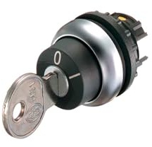 Eaton M22 Schlüsselschalterkopf 22.5 mm 2 Positionen MS5 IP66