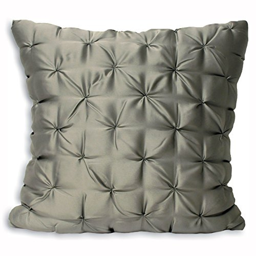 Riva Paoletti Limoges Cushion Covers, Grey, 55 x 55 cm