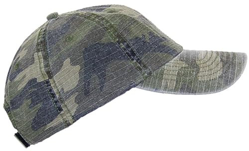MG Baseballkappe, unstrukturiert, Ripstop-Material, Tarnfarbe, verstellbar, unisex - mehrfarbig - Einheitsgröße