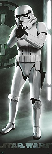 Star Wars - Trooper - Türposter Plakat - Größe 53x158 cm