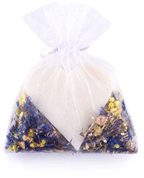 Haslinger 6053 Schafmilch Duftsack Herzseife mit Blüte