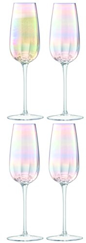 LSA International Champagne Flute 250ml, Mother of Pearl