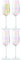 LSA International Champagne Flute 250ml, Mother of Pearl