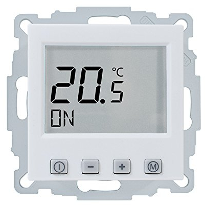 SKS24 Thermostat EFK-550 für Fußbodenheizung, passend zu Fühlern der Firma Devi, z.B. 550 - Weiß - Bodenmontage - Klassisch - Bodenheizungsthermostat