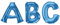 Anagram Folienballon, Buchstabe L, Blau, 86,4 cm