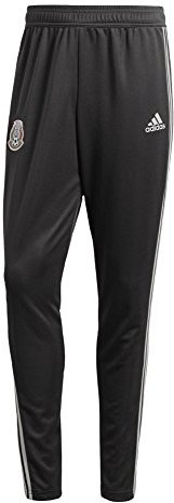 adidas World Cup Soccer Mexico Men's 3 Stripes Track Pants, X-Large, Black