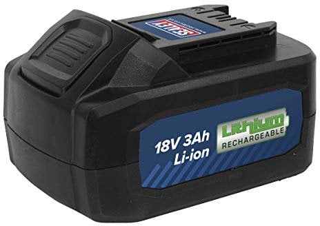 Sealey CP400BP 18V 3Ah L-ion Power Tool Battery for CP400LI & CP400LIHV