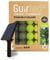 GuirLED - Außengirlande mit Lichtkugeln LED-Guinguette - Wasserdicht IP65 - Hocheffizientes Solarpanel - Automatisches EIN/AUS - 16 Kugeln 3 m- Farn