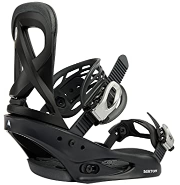 BURTON Scribe Womens Snowboard Bindings Black Sz M (6-8)