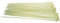Cost Wise High Strength Black Cable Zip Ties (3.6mm x 250mm White)