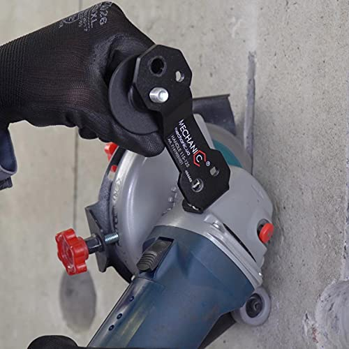 MECHANIC HANDLE DISTAR: HANDGRIFF ZUSATZHANDGRIFF Seitengriff BÜGELGRIFF HANDGRIFF FÜR WINKELSCHLEIFER SCHLEIFMASCHINE SCHLEIFEN VERLÄNGERUNG Ergonomischer Griff für große und kleine Winkelschleifer