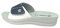 inblu Ciabatte da casa con Fascia a Strappo, Pantofole Donna, Blu, 39 EU