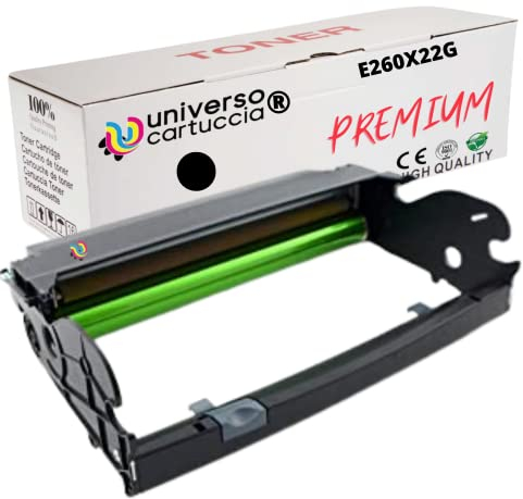 universo cartuccia® Toner/Drum ersetzt Lexmark E-260 E-260D E-260DN E-360 E-360D E-360DN E-460 E-460DN E-460DW E-462 E-462DTN E260-A11E E360-H11E E360-H21E (Drum)