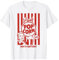 Frisches Popcorn Schild Kostüm für Halloween Lustig Retro Vintage T-Shirt