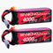 SANKAKU 4000mAh 4S Lipo Batterie 14,8V 100C Connecteur XT60 pour RC Buggy Véhicules Voiture Camion Réservoir Bateau Hobby 2 pièces