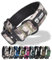 TSPRO Premium Hundehalsband mit Patch Dickes Verstellbares Taktisches Hundehalsband Schwere Ausführung Schnellverschluss Metallschnalle für Mittelgroße bis Große Hunde (Militärgrün L)