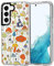 MOSNOVO für Samsung Galaxy S22 Plus 5G Hülle – Durchsichtige, schlanke, stoßfeste TPU+PC-Handyhülle, [6,6 Fuß Fallschutz/Anti-Abziehen] - Pilzkunst