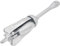 vidaXL Folding Grapnel Anchor - Portable 4-Claw Malleable Iron Boat Anchor for Secure Mooring - Ideal for Sailboats, Dinghies, Fishing Boats, Kayaks - Silver, 2.5kg