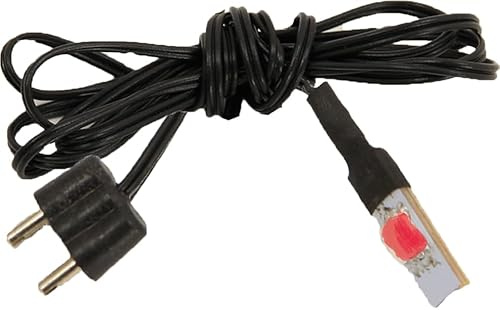 FADEDA LED mit Stecker, 1 LED auf 2cm, rot/Höhe:96 cm/handbemalt/detailgetreue Krippen Figuren - Weihnachten Tisch Dekoration Krippe Zubehör