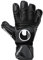 uhlsport Comfort Absolutgrip, Kinder und Erwachsene Torwarthandschuhe, Schwarz, 7 -