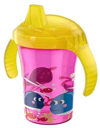 Generisch Bicchieri educativi per bambini – Bicchiere per imparare a bere per bambini | Bicchiere per il latte con 2 manici | Accessori per l'allattamento per bambine a partire dai 6 mesi, prodotti
