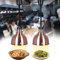 Lampe Chauffante Cuisine Professionnelle, Lampe Chauffe-Plat Suspendue en Acier Inoxydable, 250W Lampe Chauffante Alimentaire pour Hôtels, Buffets et Cuisines, Hauteur Réglable 60-180cm (Cuivre, 2PC)