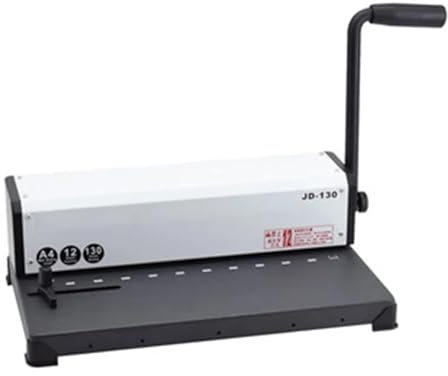 Bindegerät, Bürobindemaschine Stanzmaschine A4 Dokumentlochclip-Bindemaschine JD-130/JD-130T/JD-1300/JD-2000, für A4, A5 oder kleinere Formate(JD-2000)