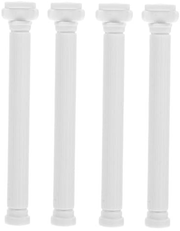 VICASKY 4pcs Mini Griechische Säule Römische Säule Dekoration Griechisch Säule Tisch Römische Kolonne Skulptur Für DIY Diorama -projekte Partyzubehör