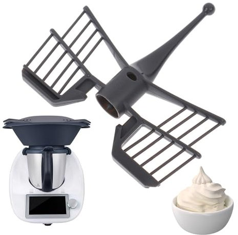 Thermomix Rühraufsatz,Thermomix Zubehör Rührer Mixer,Küchenmaschine Ersatzteile,Rühraufsatz Thermomix,Thermomix Schmetterling,Schmetterling Rühraufsatz Für Thermomix Tm5 Tm6 Tm31,(Schwarz)