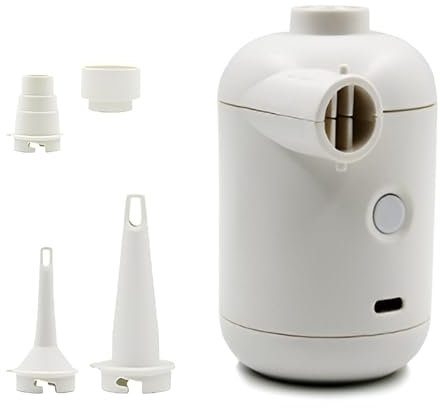 Bomba eléctrica para inflables, compresor de Aire eléctrico, Bomba de Globo eléctrico portátil con aerógrafo, Bomba de Aire Recargable de automóviles de Mano, para Carpas de Piscina de colchones
