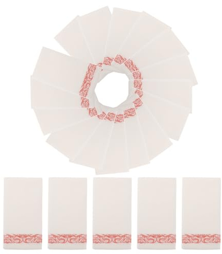 CIYODO 50 Blatt Taschentuch Für Western-food-partys Servietten Handtuch Papierserviette Rose Gold