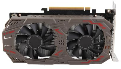 SUNGOOYUE Grafikkarte, 1759 MHz Boost-Takt, 8008 MHz Speicherfrequenz, mit Doppelter Lüfterkühlung und HDR-Technologie, für Desktop-PC-Gaming-Grafik (JetX 1060 ist EIN Wunder)