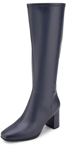 Aerosoles Damen Micah Kniehohe Stiefel, Marineblau, 37 EU