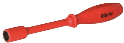 KS Tools 117.1182 Stecknuss-Schraubendreher mit Schutzisolierung, 5,5mm