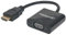 Manhattan - Duplicatore da HDMI a VGA (Spina su Presa)