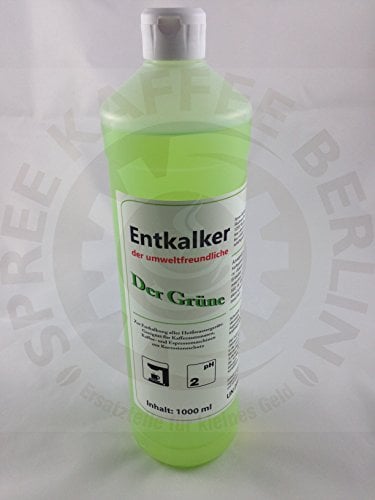 SKB Entkalker 1000ml Konzentrat green für Saeco, Jura, DeLonghi, Miele, Nivona, AEG, Krups, Spidem, Bosch, Siemens, Philips, Melitta, Solis, WMF, Gaggia, Rotel, Nespresso, Tassimo, Senseo Maschinen