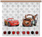 AG Design Disney Cars Polyester Vorhänge Autos Kinderzimmer 180 x 160 cm Gardinen 2 Teil | FCSXL 4368