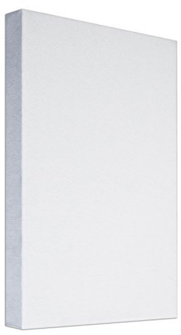 Arte & Arte 7155.0 Rahmen mit Leinwand für Maler, Fichtenholz/Baumwolle, Weiß, 100 x 50 x 3,5 cm, hergestellt in Italien