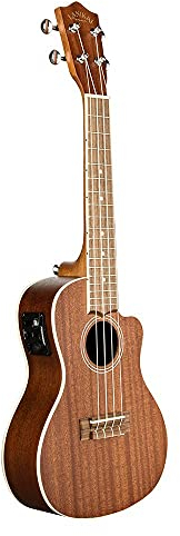 Lanikai, Ukulele mit 4 Saiten, Chrom (MAT)