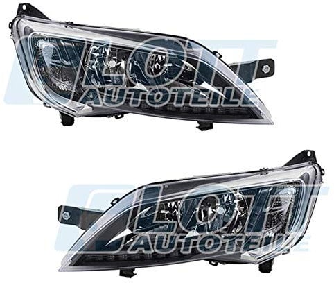 Hauptscheinwerfer Frontscheinwerfer links + rechts Scheinwerfer H7/H7