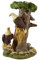 Teelichthalter Weißkopf Adler Vogel Seeadler Deko Garten Tier Figur Windlicht