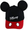 Disney Youth It's Mickey Ear Hat, Black Red, Schwarz, Einheitsgröße